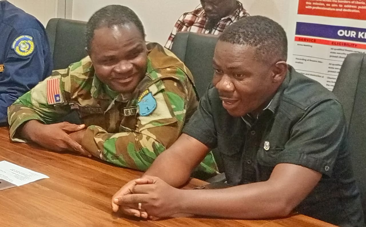 Two days of Arms Marking Training Conducted at LiNCA for Technical Staff