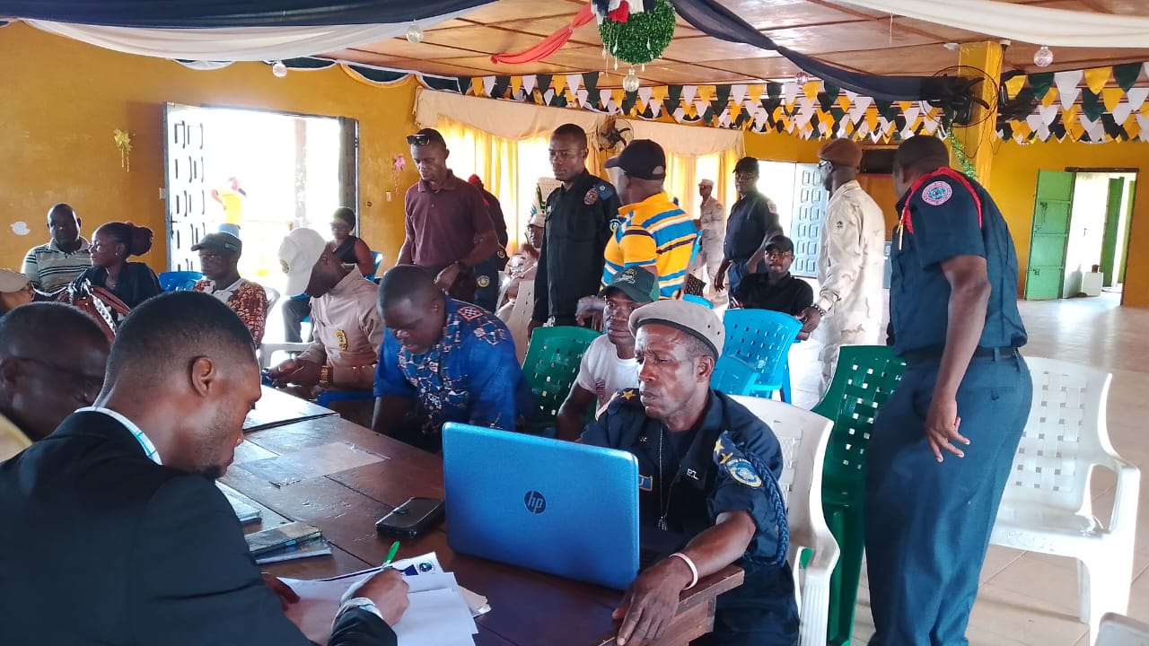 Awareness in Gbarpolu County on Civilian Arms Registration Exercise